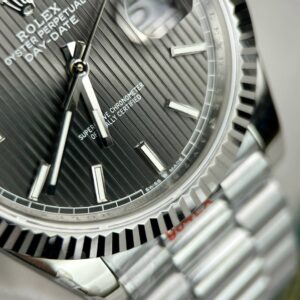Đồng Hồ Rolex Day-Date 228236 Replica 11 Mặt Xám Nhà Máy GM 40mm (1)