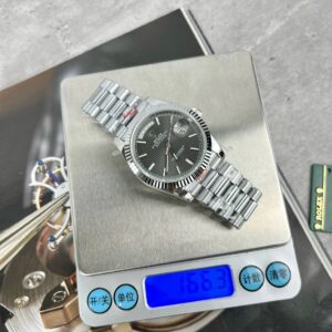 Đồng Hồ Rolex Day-Date 228236 Replica 11 Mặt Xám Nhà Máy GM 40mm (1)