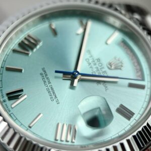 Đồng Hồ Rolex Day-Date 228236 Replica 11 Mặt Xanh Băng Nhà Máy GM 40mm (6)