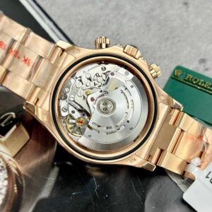 Đồng Hồ Rolex Daytona Rainbow 116595RBOW Bọc Vàng Độ Kim Cương Moissanite 40mm (2)