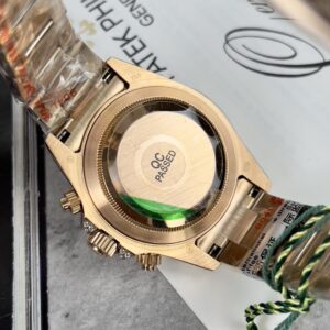 Đồng Hồ Rolex Daytona Rainbow Nam Đính Full Đá Replica 11 40mm (1)