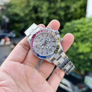 Đồng Hồ Rolex Daytona Rainbow Super Fake Cao Cấp 40mm (1)