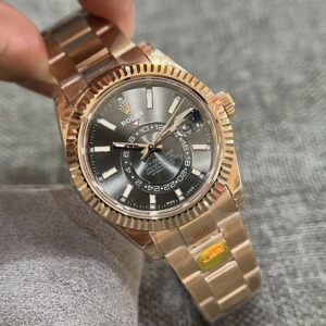 Đồng Hồ Rolex Sky Dweller 326935 Mặt Rhodium Nhà Máy Noob 42mm (3)