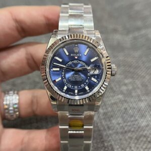 Đồng Hồ Rolex Sky Dweller 326935 Mặt Xanh Dương Nhà Máy Noob 42mm (3)
