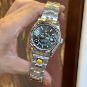 Đồng Hồ Rolex Sky Dweller 326935 Mặt Xanh Lá Nhà Máy Noob 42mm