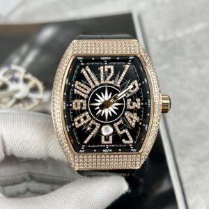 Đồng Hồ Franck Muller V45 SC DT Replica 11 Nhà Máy ABF Màu Đen 45mm (1)
