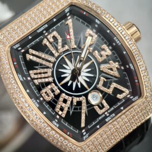 Đồng Hồ Franck Muller V45 SC DT Replica 11 Nhà Máy ABF Màu Đen 45mm (1)