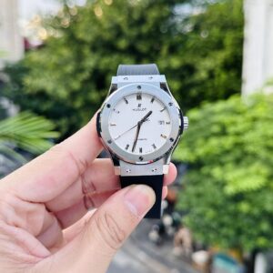 Đồng Hồ Hublot Classic Fusion Replica 11 Nhà Máy JJF 2023 Mặt Trắng 42mm (2)