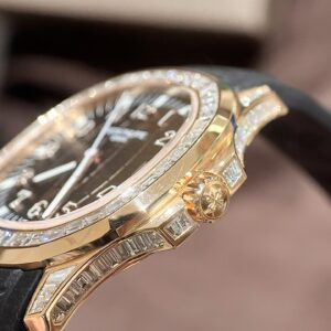 Đồng Hồ Patek Philippe Aquanaut 5167R Vàng Khối 18K Kim Cương Tự Nhiên 40mm (2)