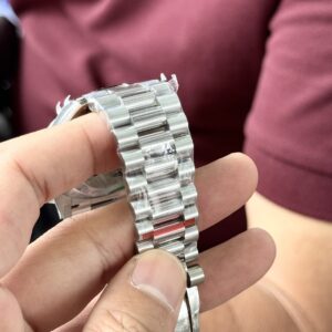 Đồng Hồ Rolex Day-Date Replica 11 Mặt Số Xanh Băng Cọc Ả Rập GM V2 40mm (6)