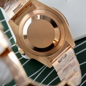 Đồng Hồ Rolex GMT-Master II 126755 SARU-DIAO Bọc Vàng Độ Moissanite Sapphire 40mm (2)