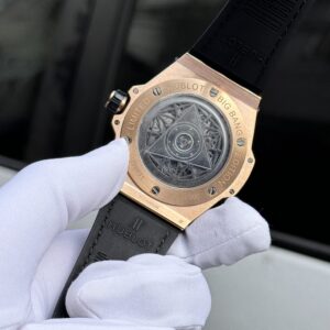 Đồng Hồ Hublot Big Bang Sang Bleu King Gold Replica 11 Đính Đá 44mm (2)