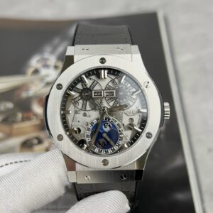 Đồng Hồ Hublot Replica 11 Aerofusion Moonphase Cơ Lộ Máy 45mm (1)