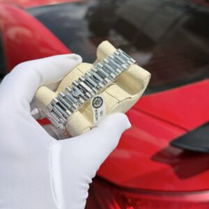 Đồng Hồ Kim Cương Rolex Day-Date Độ Moissanite Replica 11 GM V2 40mm (1)