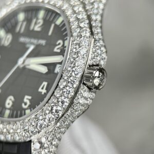 Đồng Hồ Patek Philippe Aquanaut 5719 Độ Kim Cương Moissanite 40mm (2)