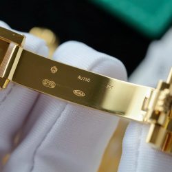 Đồng Hồ Rolex Day-Date 228238 Bọc Vàng 18K Độ Viền Moissanite GM 40mm (2)