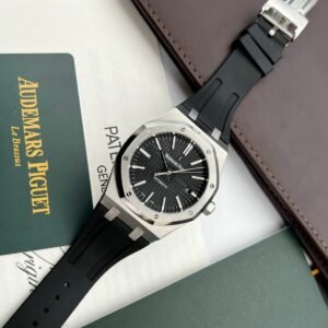 Đồng Hồ Audemars Piguet Royal Oak 15400ST Replica 11 Nam Màu Đen 41mm (1)