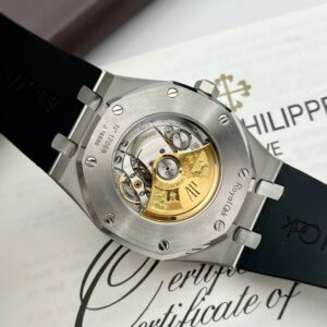 Đồng Hồ Audemars Piguet Royal Oak 15400ST Replica 11 Nam Màu Đen 41mm (1)