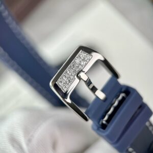 Đồng Hồ Franck Muller V32 Nữ Màu Xanh Dương Đính Đá Nhà Máy ABF 36mm (8)