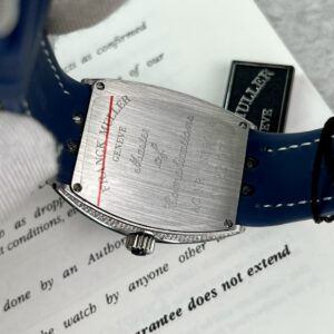 Đồng Hồ Franck Muller V32 Nữ Màu Xanh Dương Đính Đá Nhà Máy ABF 36mm (8)