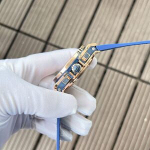 Đồng Hồ Hublot Big Bang Chronograph King Gold Màu Xanh Blue 44mm (6)