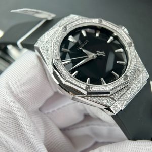 Đồng Hồ Hublot Orlinski Đính Full Kim Cương Tự Nhiên Hong Kong