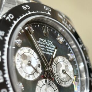 Đồng Hồ Khảm Trai Rolex Daytona Cọc Số Kim Cương Moissanite 40mm (3)