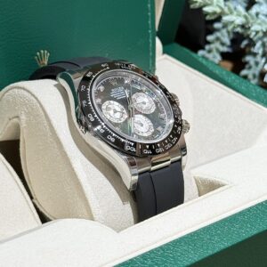 Đồng Hồ Khảm Trai Rolex Daytona Cọc Số Kim Cương Moissanite 40mm (3)