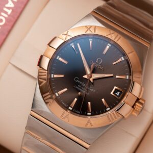 Đồng Hồ Omega Constellation Mặt Nâu Rep 11 Máy Thụy Sỹ VS Factory 38mm (2)
