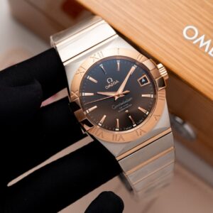 Đồng Hồ Omega Constellation Mặt Nâu Rep 11 Máy Thụy Sỹ VS Factory 38mm (2)