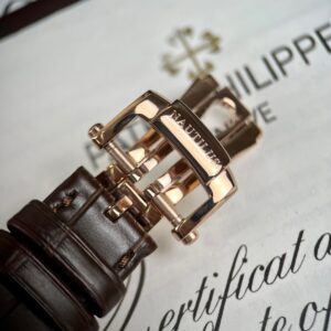 Đồng Hồ Patek Philippe Nautilus 5712R Mặt Chocolate Bọc Vàng Replica 11 40mm (2)