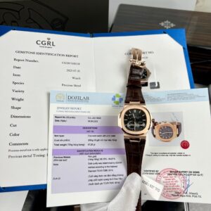 Đồng Hồ Patek Philippe Nautilus 5712R Mặt Chocolate Bọc Vàng Replica 11 40mm (2)