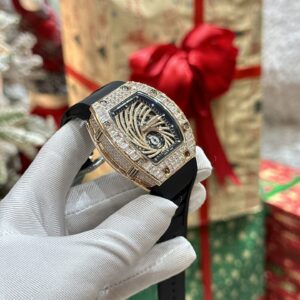 Đồng Hồ Richard Mille RM51-02 Rose Gold Đính Đá Rep 11 Thụy Sỹ 40mm (2)