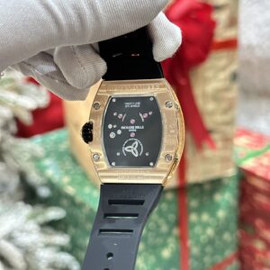 Đồng Hồ Richard Mille RM51-02 Rose Gold Đính Đá Rep 11 Thụy Sỹ 40mm (2)