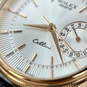 Đồng Hồ Rolex Cellini Date 50515 Bọc Vàng Thật Replica 11 39mm (2)