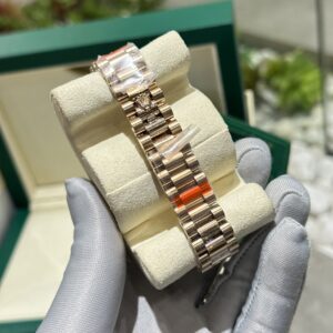 Đồng Hồ Rolex DateJust Fake Mặt Chocolate Dây Oyster BP Factory 31mm (5)
