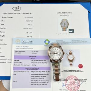 Đồng Hồ Rolex Datejust 126331 Bọc Vàng 18k Replica 11 Clean Factory 41mm (2)