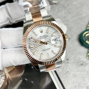 Đồng Hồ Rolex Datejust 126331 Bọc Vàng 18k Replica 11 Clean Factory 41mm (2)