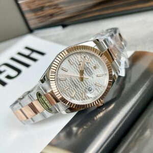 Đồng Hồ Rolex Datejust 126331 Bọc Vàng 18k Replica 11 Clean Factory 41mm (2)