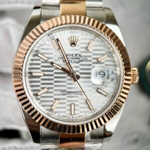 Đồng Hồ Rolex Datejust 126331 Bọc Vàng 18k Replica 11 Clean Factory 41mm (2)