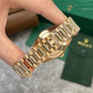 Đồng Hồ Rolex Day-Date 228235 Rose Gold Rep 11 Mặt Trắng V2 GM Factory 40mm (2)