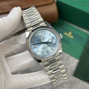 Đồng Hồ Rolex Day-Date 228236 Mặt Số Đính Đá Rep 11 V2 GM Factory 40mm (2)