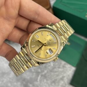Đồng Hồ Rolex Day-Date 228238 Rep 11 Thụy Sỹ Dây President V2 GM Factory 40mm (2)