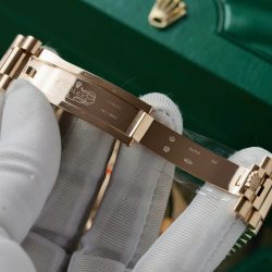 Đồng Hồ Rolex Day-Date Độ Đá Ruby Đỏ Baguette Moissanite GM Factory 40mm (2)