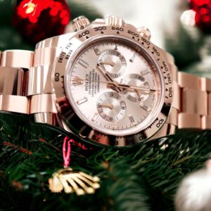 Đồng Hồ Rolex Daytona Chế Tác Vàng Hồng Nguyên Khối 18K 40mm (1)