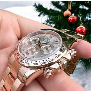 Đồng Hồ Rolex Daytona Chế Tác Vàng Hồng Nguyên Khối 18K 40mm (1)