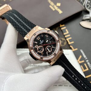Đồng Hồ Hublot Big Bang King Gold Choronograph Fake 1:1 Thụy Sỹ 44mm