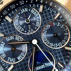 Đồng Hồ Audemars Piguet Royal Oak 26574OR Replica 11 Mặt Xanh 41mm (2)