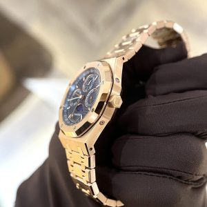 Đồng Hồ Audemars Piguet Royal Oak 26574OR Replica 11 Mặt Xanh 41mm (2)