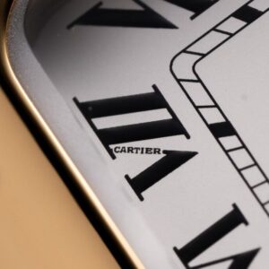 Đồng Hồ Cartier Santos Replica 11 Nữ Màu Demi Nhà Máy BV 35 (9)